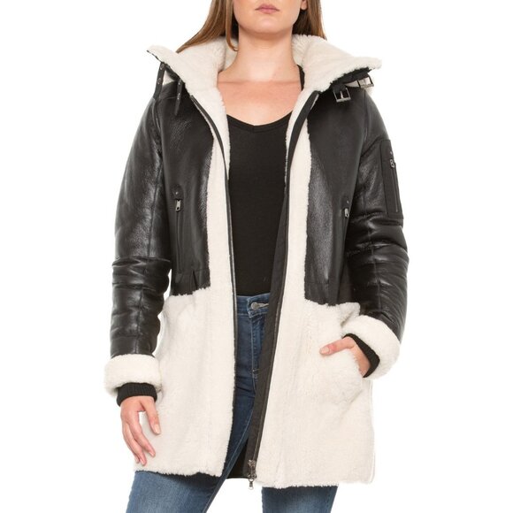 **Bogner Sibel-L Coat - Leather** - Picture 1 of 6